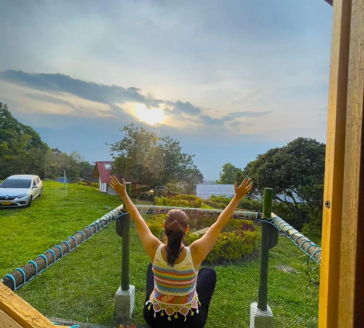 Отель Glamping Cuatro Elementos Богота